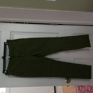 Men's green pants